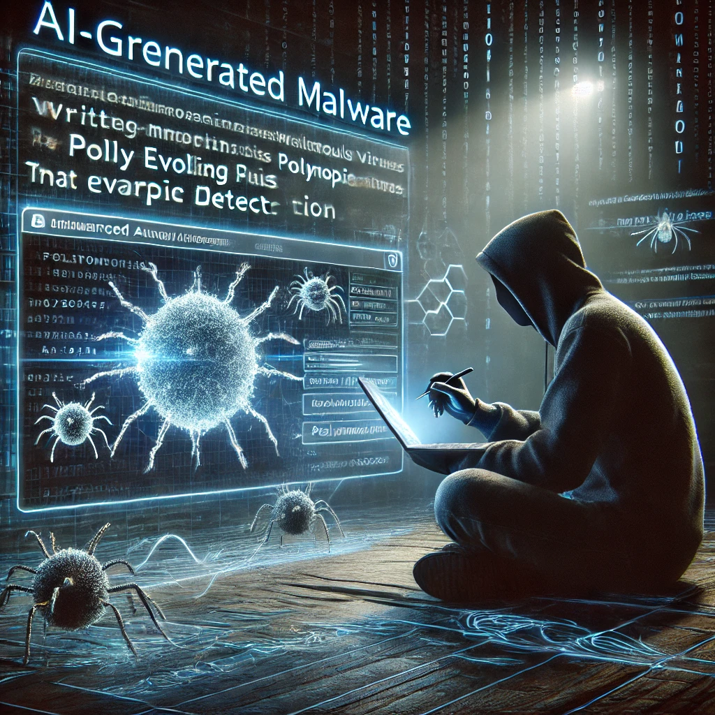 AI-Assisted Hacking: AI writing and modifying malware in real-time.