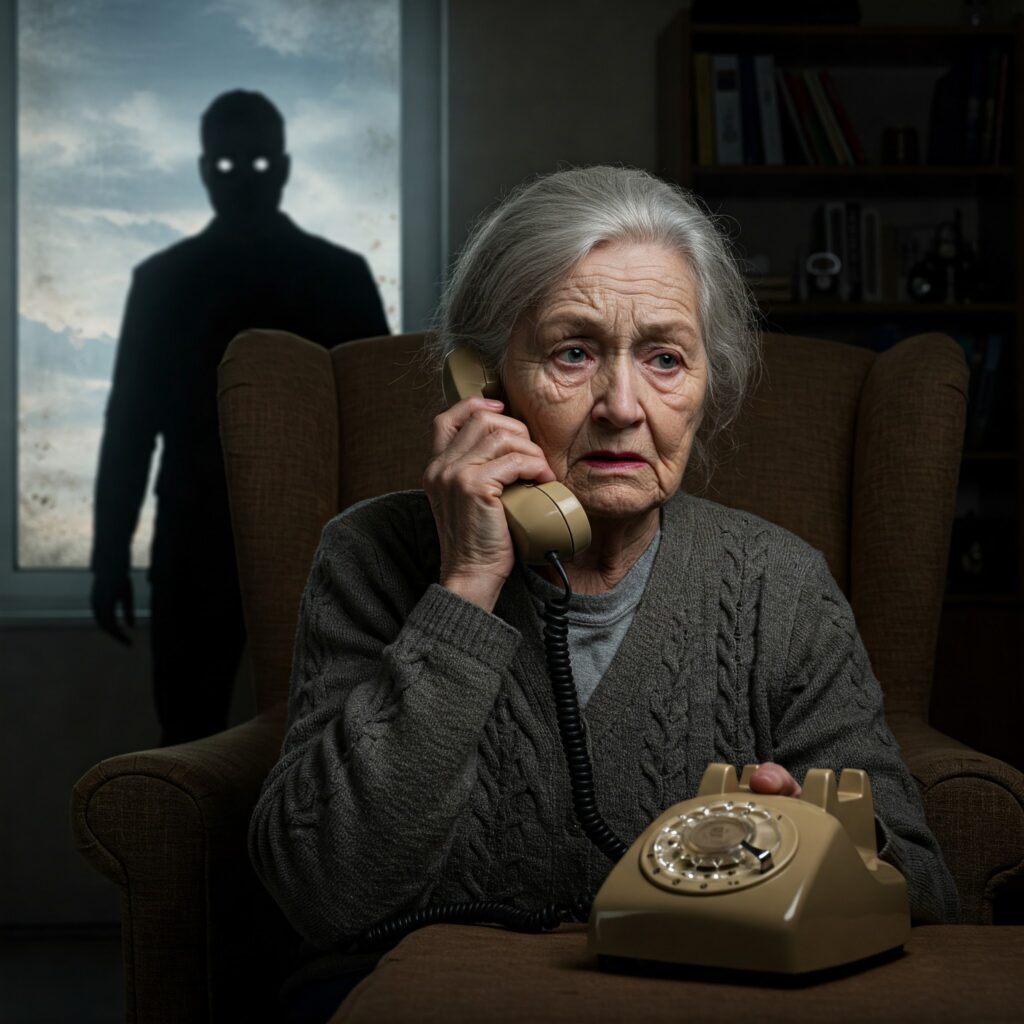 AI Voice-Cloning Scams - Elderly Scam Victim on Phone