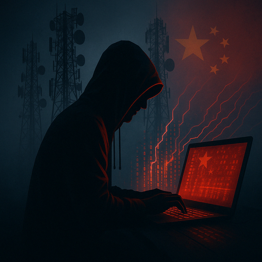 China cyber espionage targeting U.S. telecom systems for surveillance and intelligence gathering
