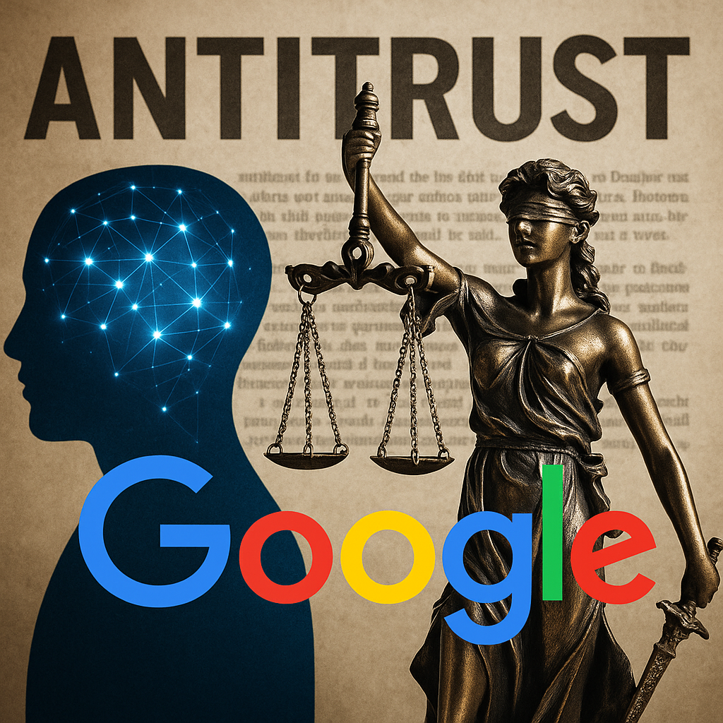 DOJ vs Google AI monopoly case with Gemini search engine and antitrust law