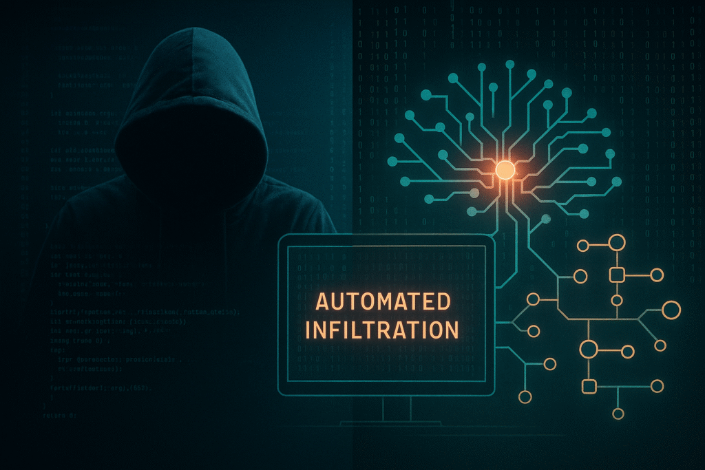 Comparison of AI-led cyberattacks vs traditional human hacking threats