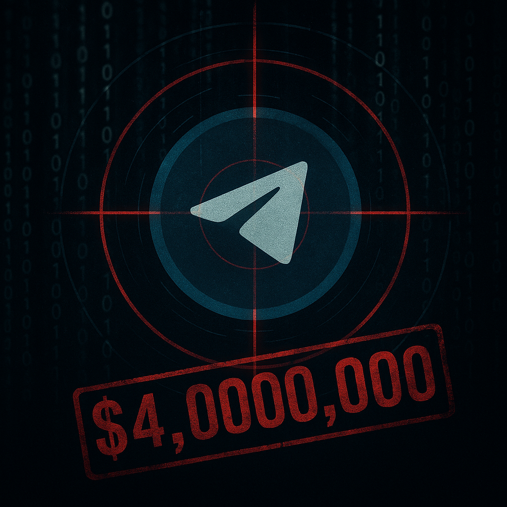 Telegram zero-day vulnerability bounty reaches $4 million amid global cyberwarfare threats