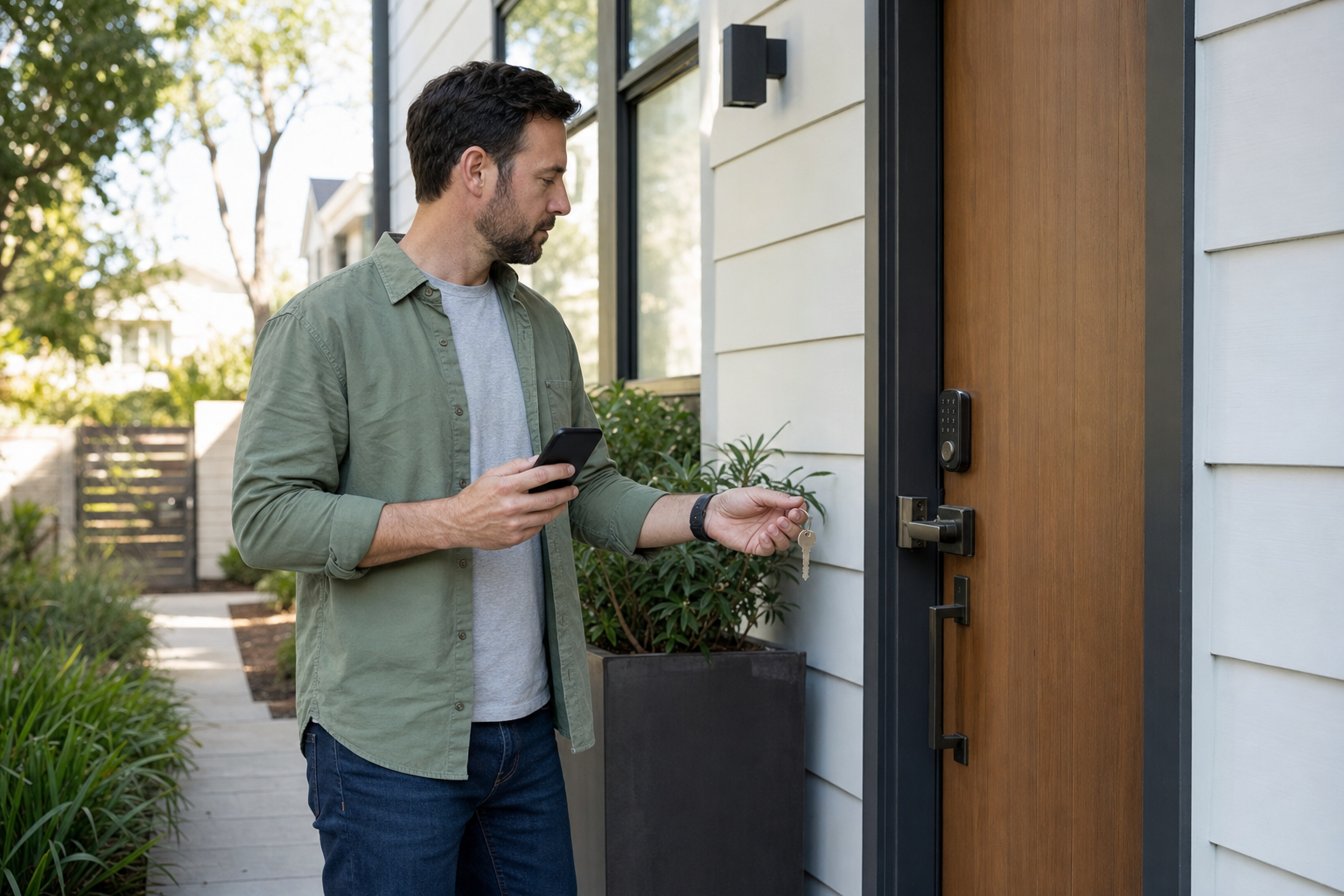 Smart Locks and Digital Keys: Guest Access, Account Recovery, and Backup Keys